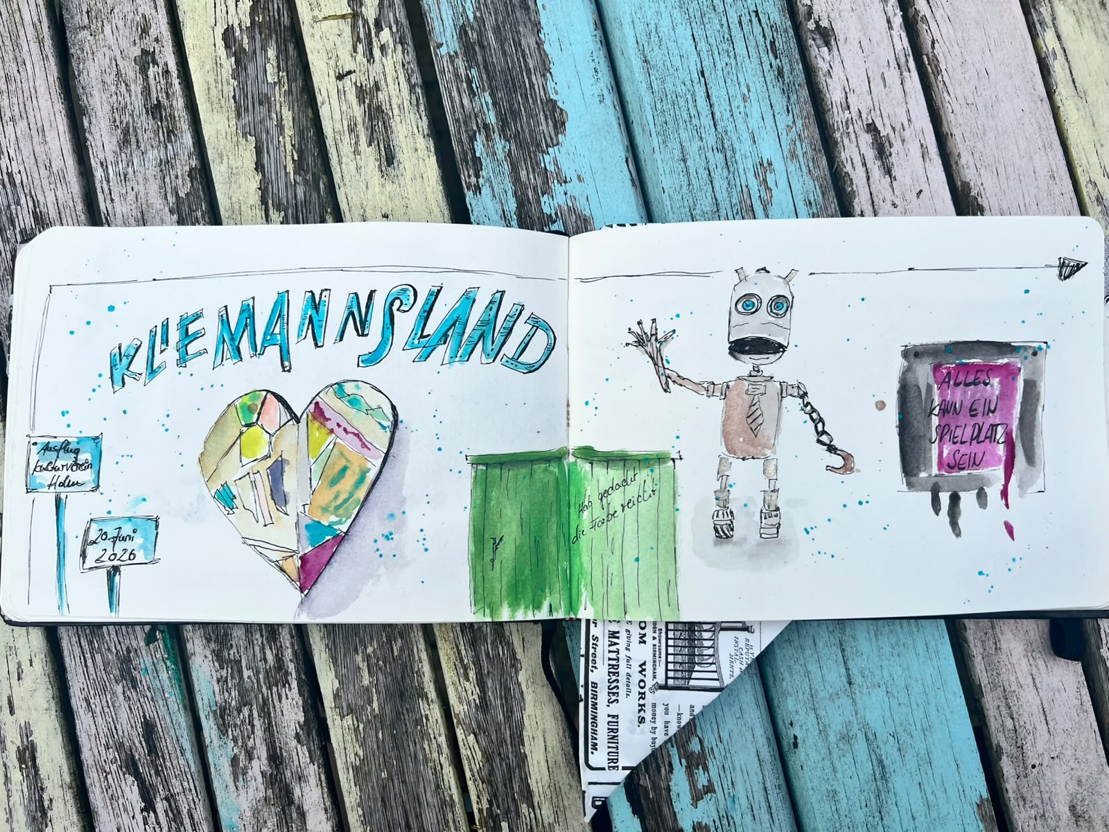 Sketching im Kliemannsland